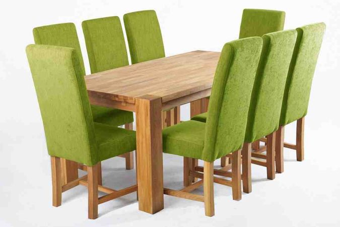 Green Leather Dining Chairs - Decor Ideas