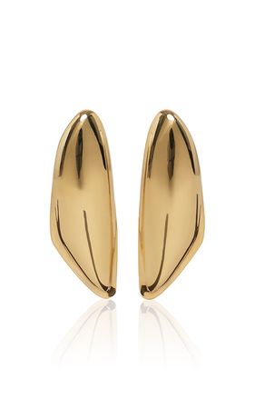 Bombe Gold-Plated Earrings By Alaïa | Moda Operandi
