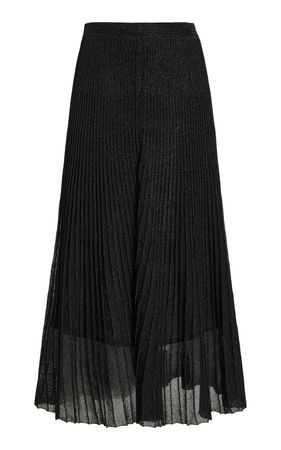 Metallic Pleated Maxi Skirt By Proenza Schouler | Moda Operandi