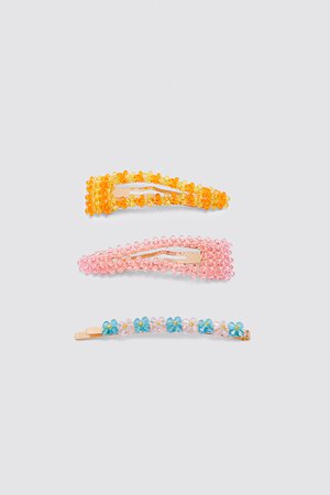 PACK OF SPARKLING MULTICOLOR HAIR CLIPS - View All-ACCESSORIES-WOMAN | ZARA United States