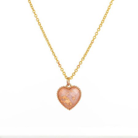 Online Shop Romantic Sweet Cute Colorful Heart Shape Pendant Link Chain Necklaces for Women And Girls Wedding Engagement Accessories Jewelry | Aliexpress Mobile