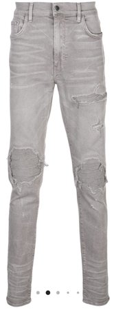 amiri grey jeans
