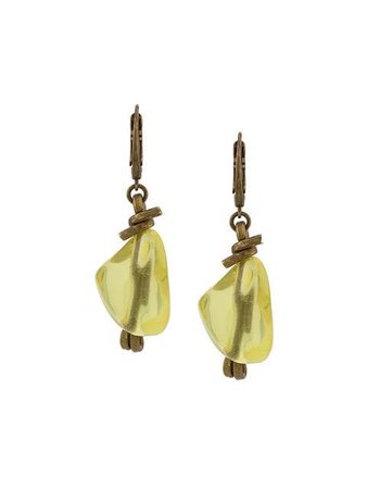 Marni irregular drop-shaped earrings
