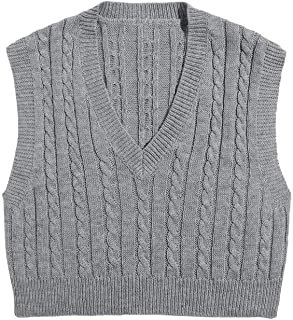 grey sweater vest