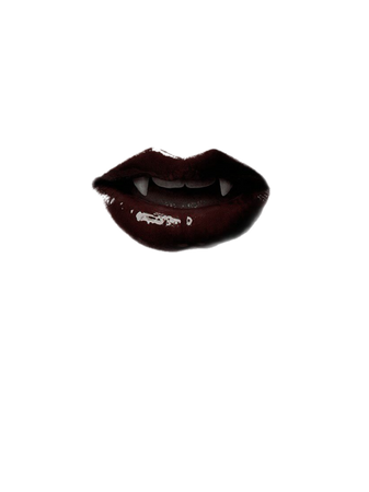 fangs dark lips vampires