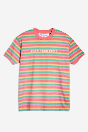 'Show Your Pride' Slogan T-Shirt by Tee & Cake | Topshop