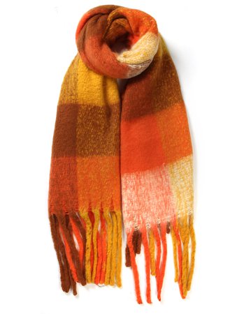 wool orange long scarf - Búsqueda de Google
