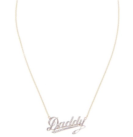 daddy necklace