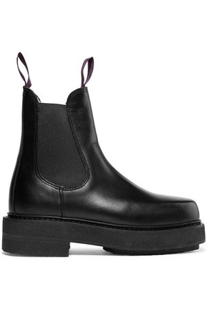 Eytys | Ortega leather platform boots | NET-A-PORTER.COM