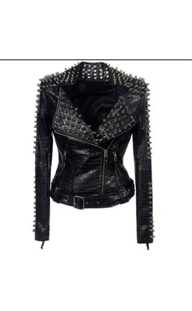 spiked jacket