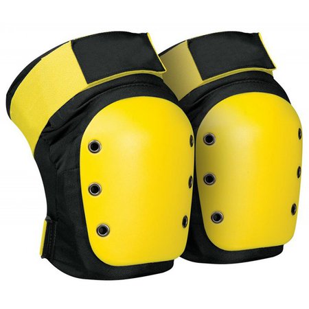 yellow knee pads