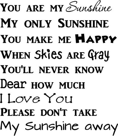 you are my sunshine lyrics - Αναζήτηση Google