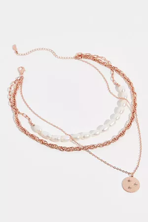 Betty Layered Pearl Necklace | Free People
