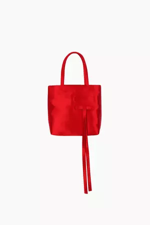 SANDY LIANG PROM BAG IN LIPSTICK