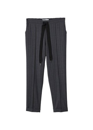 MANGO Semi-baggy cord trousers