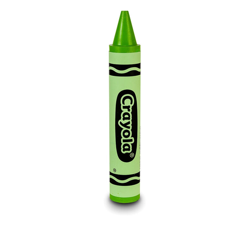 Green crayon