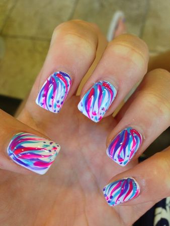 Awesome nails (: my next nails!!!!!