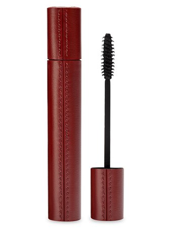 La Bouche Rouge Mascara Le Serum Noir With Fine Leather Sleeve - Chocolate