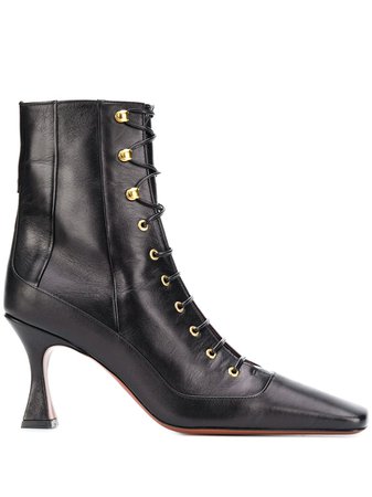 Manu Atelier lace-up ankle boots - FARFETCH
