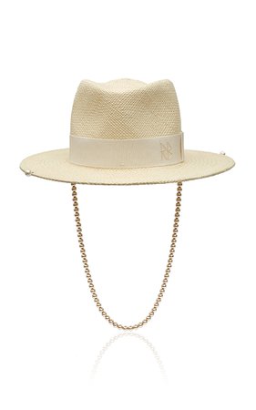 Pearl-Embellished Fedora Hat By Ruslan Baginskiy Hats | Moda Operandi