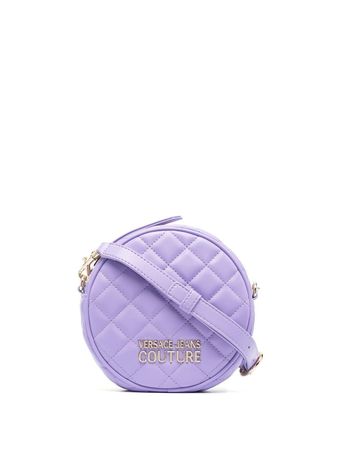 Versace Jeans Couture Quilted Rounded Crossbody Bag - Farfetch