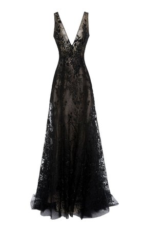 Black dress lace