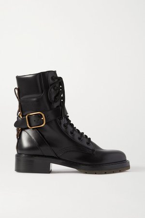 Diane Leather Ankle Boots - Black