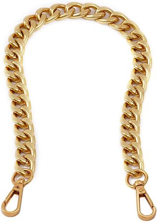 Medium Size Fabulous Metal Shoulder Crossbody Purse Strap Replacement Bag Chain Accessories (18‘’, Antique Gold) : Amazon.co.uk: Fashion
