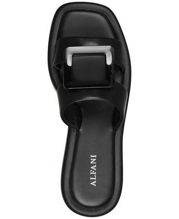 Alfani Dannin Slide Sandals, Created for Macy's & Reviews - Sandals - Shoes - Macy's