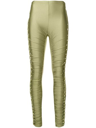 JEAN PAUL GAULTIER braided lateral trousers