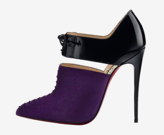 Christian Louboutin Purple heels