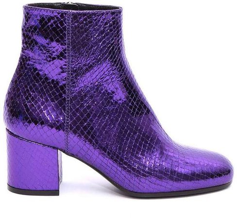 Paris Texas Paris Texas Paris Texas Fake Snake Leather Ankle Boots
