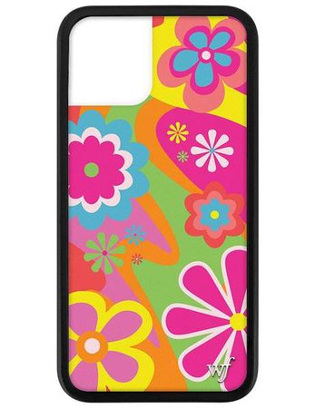 Wildflower Groovy Flowers iPhone 11 Pro Case – Wildflower Cases