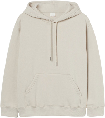 beige hoodie