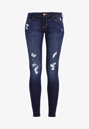 Hollister Co. Jeans Skinny Fit - dark - Zalando.co.uk