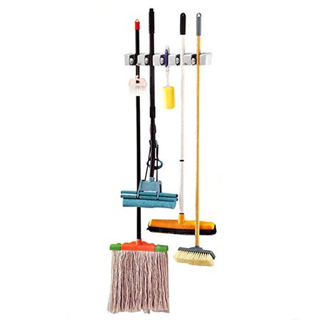 TRIXES Wall Storage Holder For Brooms Golf Clubs Brushes Mops Garden Tools Rack: Amazon.ca: Home & Kitchen