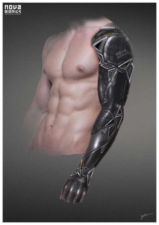 robot arm on human body - Google Search