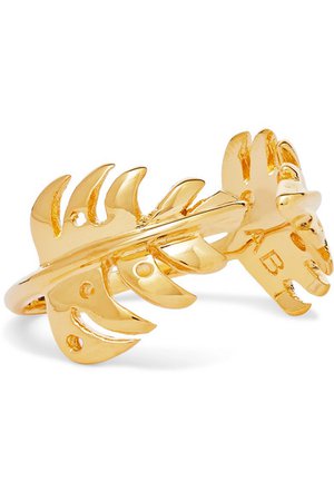 Aurélie Bidermann | Grigri gold-plated ring | NET-A-PORTER.COM