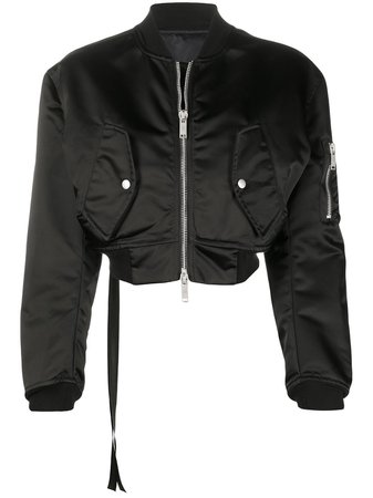 Unravel Project Cropped Bomber Jacket Ss20 | Farfetch.com