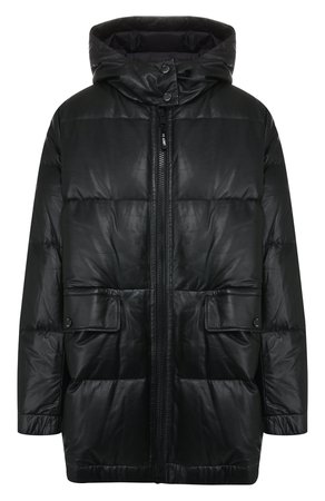 Женская черная пуховая куртка ARMY YVES SALOMON — купить за 154000 руб. в интернет-магазине ЦУМ, арт. 20WFV02676D0CU