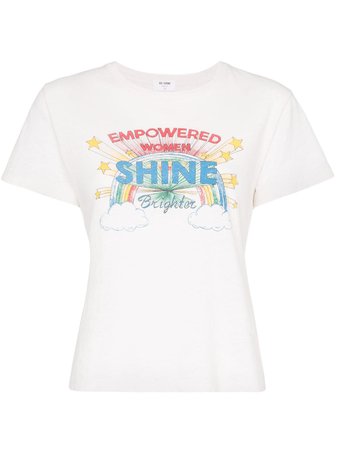 Re/Done Camiseta Shine Graphic Classic - Farfetch