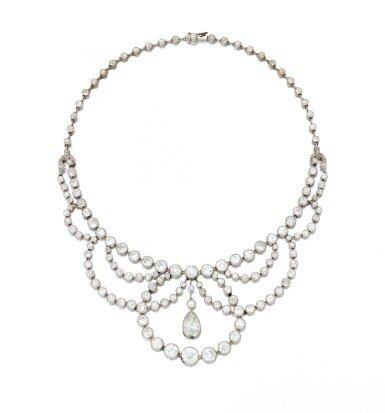 Diamond necklace/tiara (Collana/tiara in diamanti), 1910 | Fine Jewels | 2021 | Sotheby's