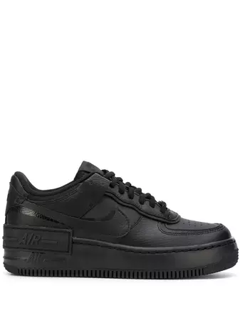Nike Air Force 1 Low Shadow "Triple Black" Sneakers