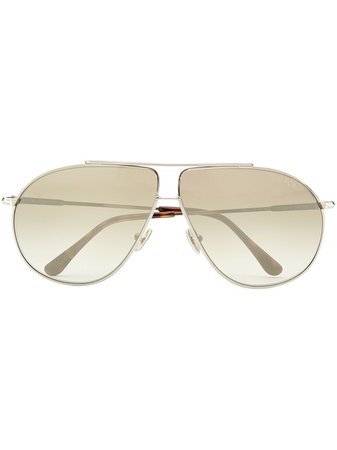 TOM FORD Eyewear Riley aviator-frame Sunglasses - Farfetch