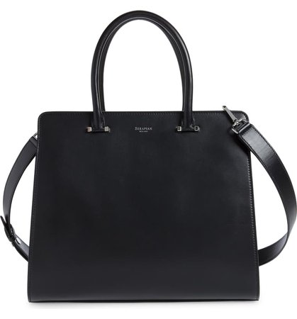 Serapian Milano Villa Leather Top Handle Bag | Nordstrom