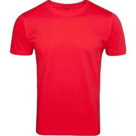 Red Plain Mens T Shirt, Size: Small, Medium, Large, XL, Rs 150 /piece | ID: 16894990633