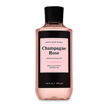 Amazon.com : Bath and Body Works Champagne Rose Delicate & Graceful Shower Gel with Shea Butter and Vitamin E 10 fl oz / 295 mL : Beauty