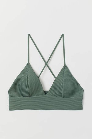 Triangle Bikini Top - Green