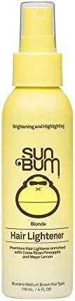 Amazon.com : Sun Bum Blonde Formula Hair Lightener, 4 oz Spray Bottle, 1 Count, Blonde. For Blonde to Medium Brown Hair Types : Beauty & Personal Care