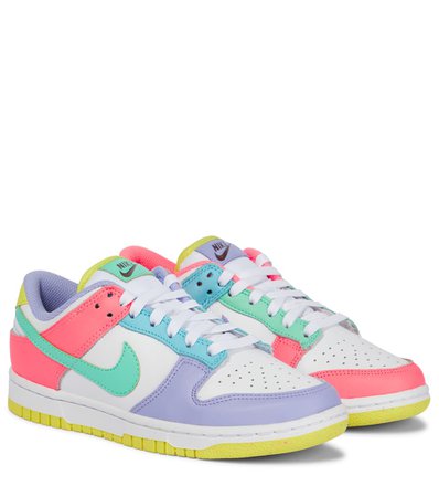 Nike - Nike Dunk Low SE Easter leather sneakers | Mytheresa